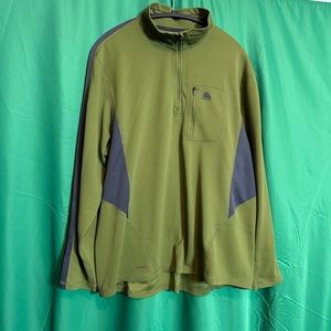 Nike ACG green thermal NikeFIT 1/4 zip pullover